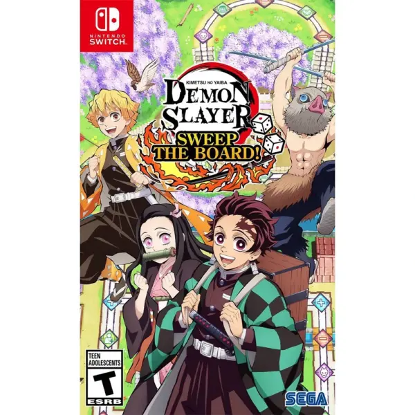 Demon Slayer- Kimetsu No Yaiba - Sweep The Board For Nintendo Switch - R1-0