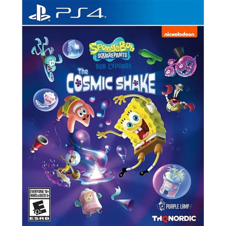 Sponge Bob The Cosmic Shake For Ps4 - R1-0