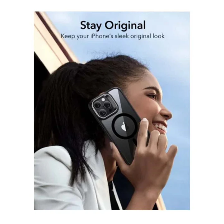 Esr Iphone 16 Pro Classic Hybrid Case With Stash Stand - Frosted Black -132336 Esr Iphone 16 Pro Classic Hybrid Case With Stash Stand - Frosted Black -132336