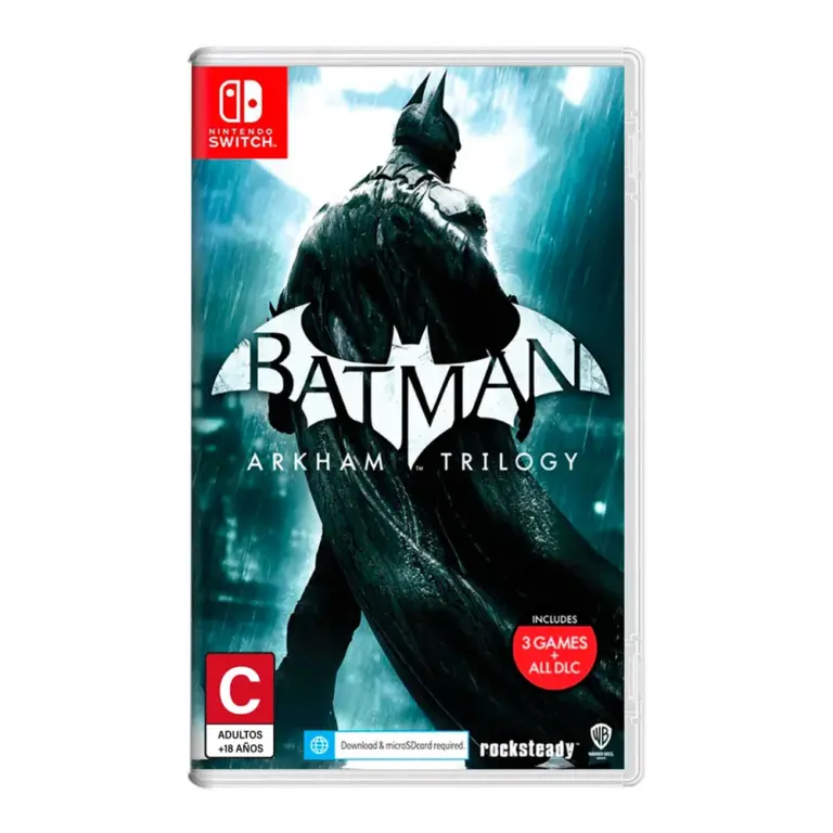 Batman: Arkham Trilogy For Nintendo Switch - R1-0