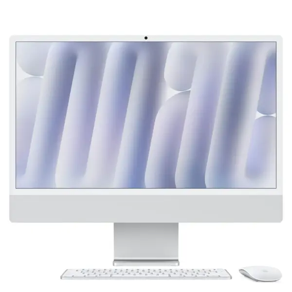 Apple Imac M4 24-inch 4.5k Retina Display With 10‑core Cpu 10‑core Gpu 16gb 2tb Ssd - Silver (Arabic)-0
