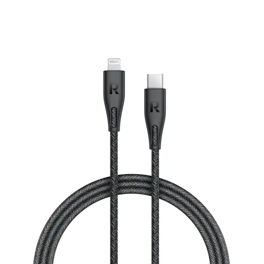 Ravpower Rp-cb1017 Charge & Sync Usb C Cable With Lightning Connector 1.2m Black-0 Ravpower Rp-cb1017 Charge & Sync Usb C Cable With Lightning Connector 1.2m Black-0