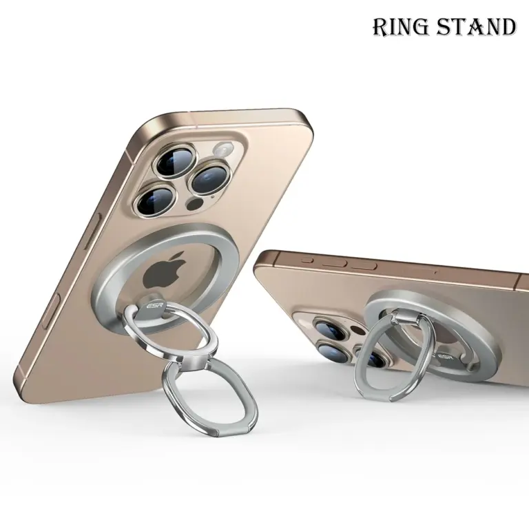 Esr Halo Lock Ring Stand - Natural Titanium-0