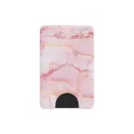 PopSockets PopWallet - Pink Marble-0