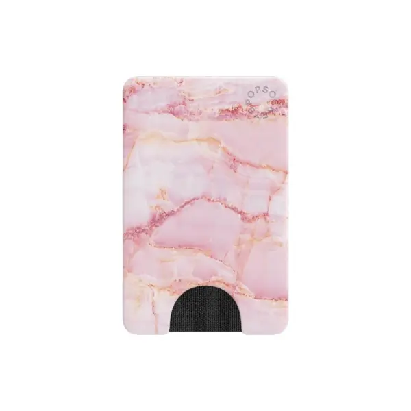 PopSockets PopWallet - Pink Marble-0