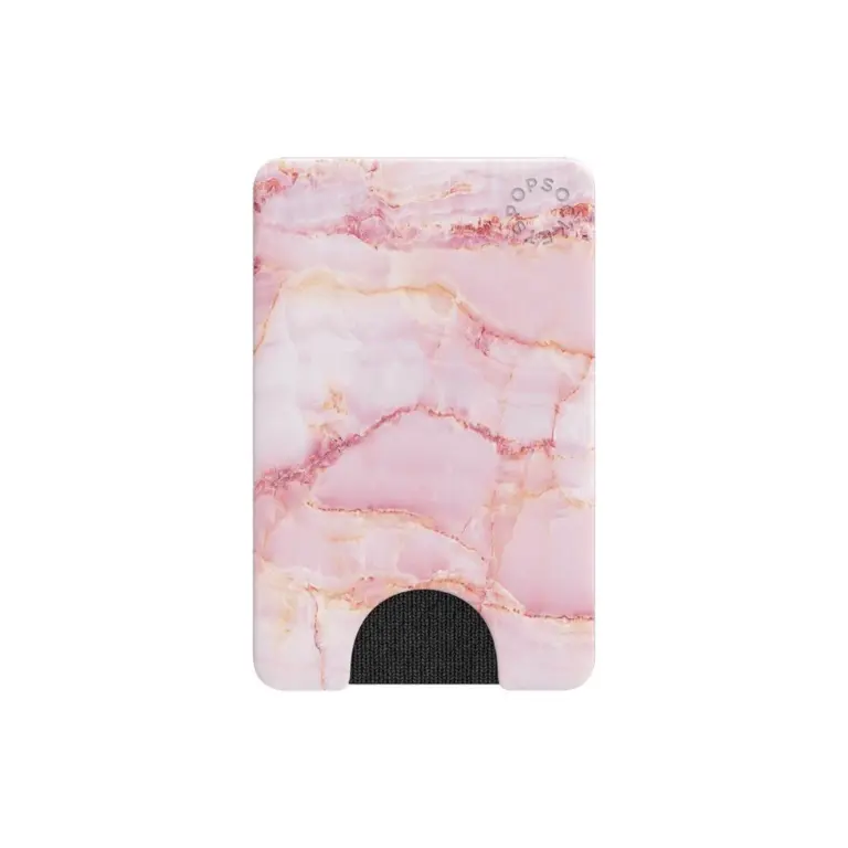 PopSockets PopWallet - Pink Marble-0