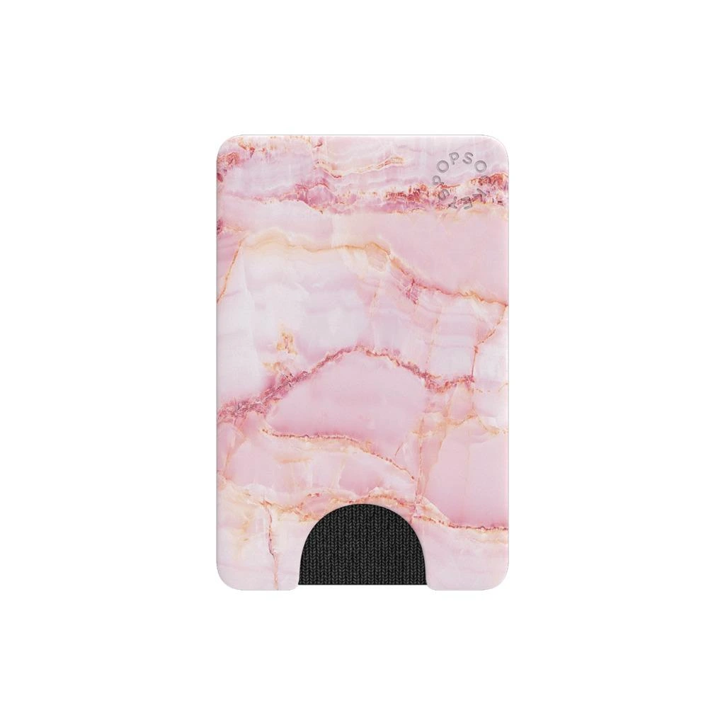 PopSockets PopWallet - Pink Marble-0 PopSockets PopWallet - Pink Marble-0