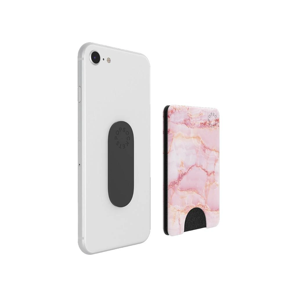 PopSockets PopWallet - Pink Marble-130344 PopSockets PopWallet - Pink Marble-130344