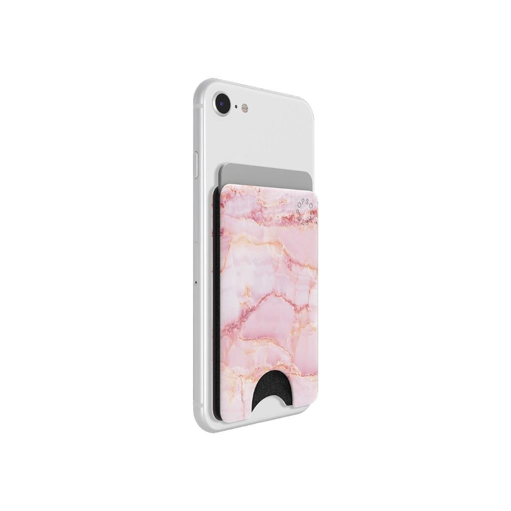 PopSockets PopWallet - Pink Marble-130345 PopSockets PopWallet - Pink Marble-130345
