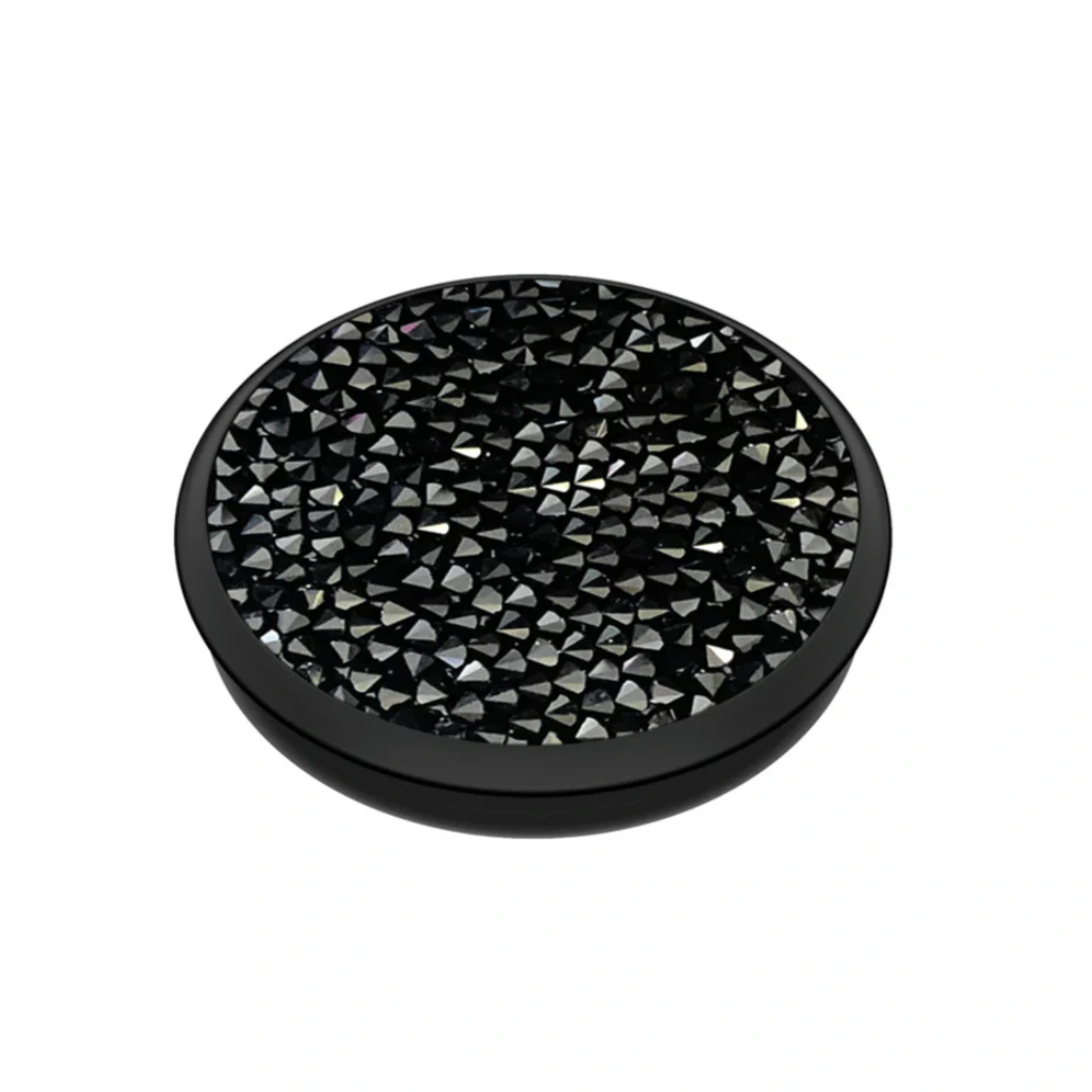 Popsockets Popgrip (Complete Swappable Popgrip) Jet Black Crystal-130350 Popsockets Popgrip (Complete Swappable Popgrip) Jet Black Crystal-130350