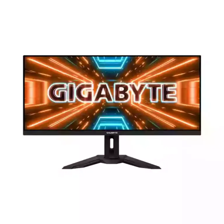 Gigabyte M34wq - 34 Inch Wqhd 144hz 1ms Hdmi 2.0 Edge Ips Gaming Monitor - Black-0