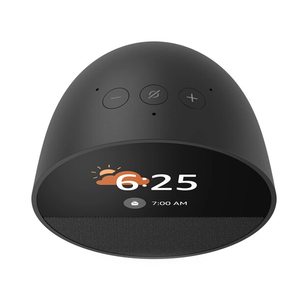 Amazon Echo Spot Smart Alarm Clock 2024 Edition - Black-130498 Amazon Echo Spot Smart Alarm Clock 2024 Edition - Black-130498
