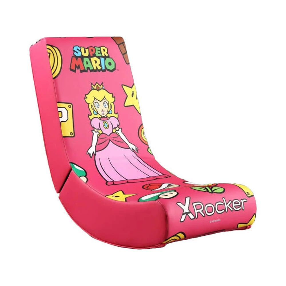 X Rocker Nintendo Video Rockers Princess Peach Power Up Gaming Chair-0 X Rocker Nintendo Video Rockers Princess Peach Power Up Gaming Chair-0