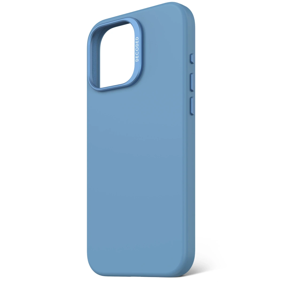 Decoded Silicone Antimicrobial Case For Iphone 16 Pro Max - Air Blue-132123 Decoded Silicone Antimicrobial Case For Iphone 16 Pro Max - Air Blue-132123