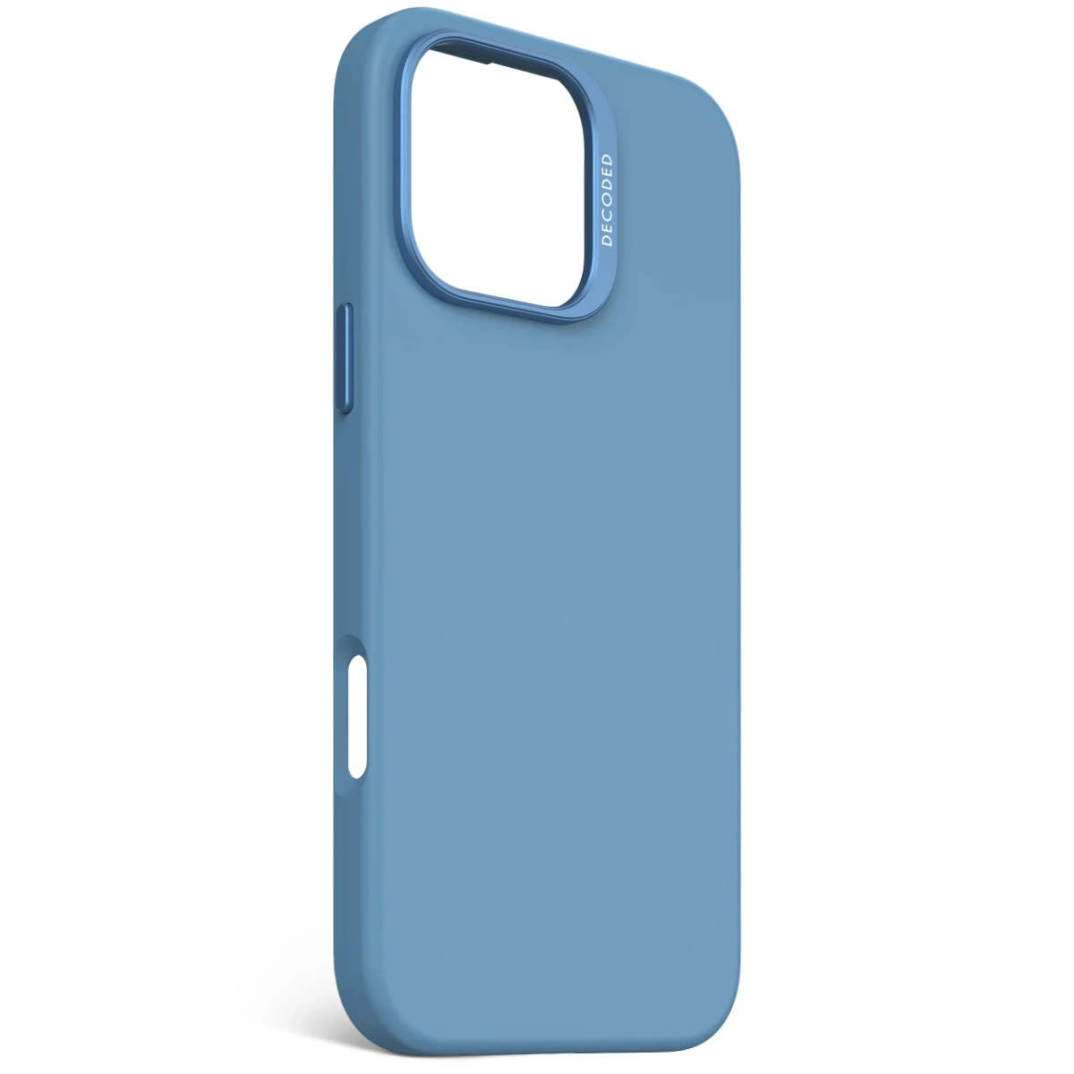 Decoded Silicone Antimicrobial Case For Iphone 16 Pro Max - Air Blue-132124 Decoded Silicone Antimicrobial Case For Iphone 16 Pro Max - Air Blue-132124
