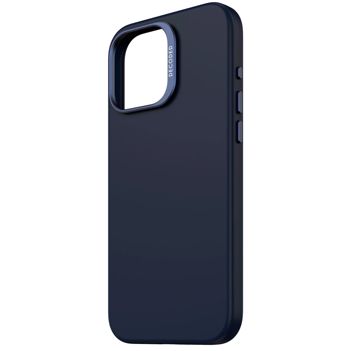 Decoded Silicone Antimicrobial Case For Iphone 16 Pro Max - Navy Blue-132138 Decoded Silicone Antimicrobial Case For Iphone 16 Pro Max - Navy Blue-132138