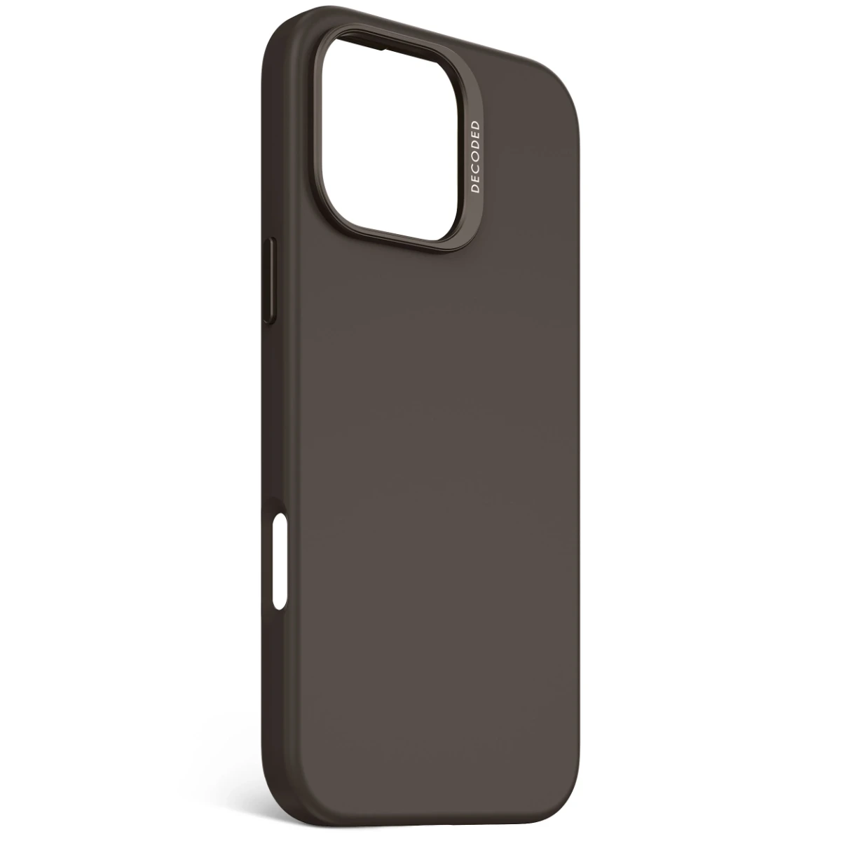 Decoded Silicone Antimicrobial Case For Iphone 16 Pro Max - Phantom Black-132133 Decoded Silicone Antimicrobial Case For Iphone 16 Pro Max - Phantom Black-132133