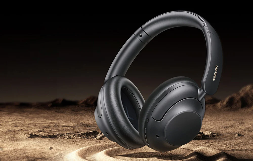 Ugreen Hitune Max5 Hybrid Anc Headphones - Black-132034 Ugreen Hitune Max5 Hybrid Anc Headphones - Black-132034