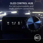 Razer Kraken V4 Pro Wireless Gaming Headset With Oled Control Hub For Pc, Ps5, Switch, Mobile - Black-129956