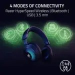 Razer Kraken V4 Pro Wireless Gaming Headset With Oled Control Hub For Pc, Ps5, Switch, Mobile - Black-129957