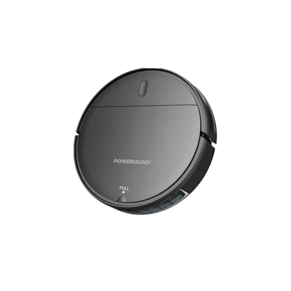Powerology Smart Robovac Vacuum And Mop - Black-0