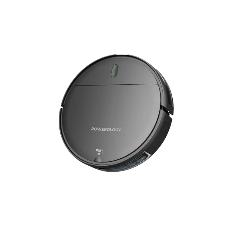 Powerology Smart Robovac Vacuum And Mop - Black-0