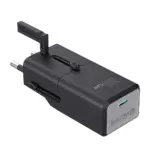 Ravpower Mini Gan 5.0 Nano Pd Universal Adapter 30w For 190 Countries - Black-0