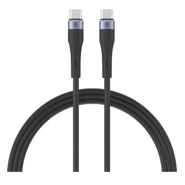 Ravpower 60w Siliconeusb-c To Usb-c Cable 1.2m – Black-0