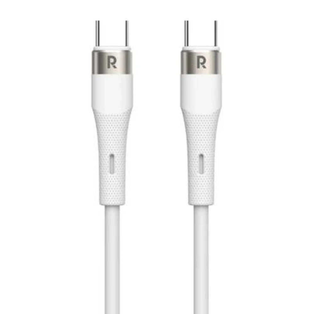 Ravpower 60w Siliconeusb-c To Usb-c Cable 1.2m – White-130456 Ravpower 60w Siliconeusb-c To Usb-c Cable 1.2m – White-130456