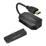 Powerology Wireless Hdmi Type-c Adapter Audio & Video-black-0