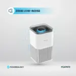 Powerology Smart Air Purifier Eliminate Odor And Smoke - White-131098