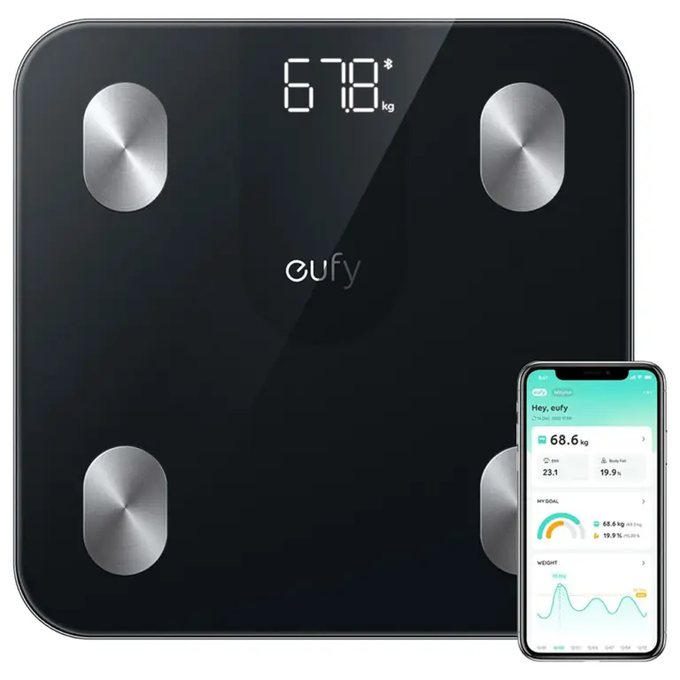 Eufy Smart Scale A1 With Bluetooth - Black-0
