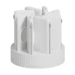 محطة باورولوجي 8 في 1، بنك طاقة لاسلكي 10000 مللي أمبير/ساعة، 120 واط - أبيض-0