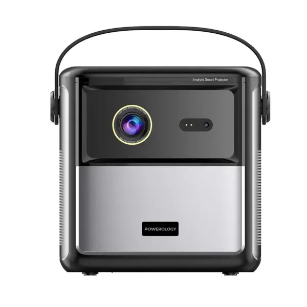 Powerology Starbeam 100" Google Dlp Projector - Black-0