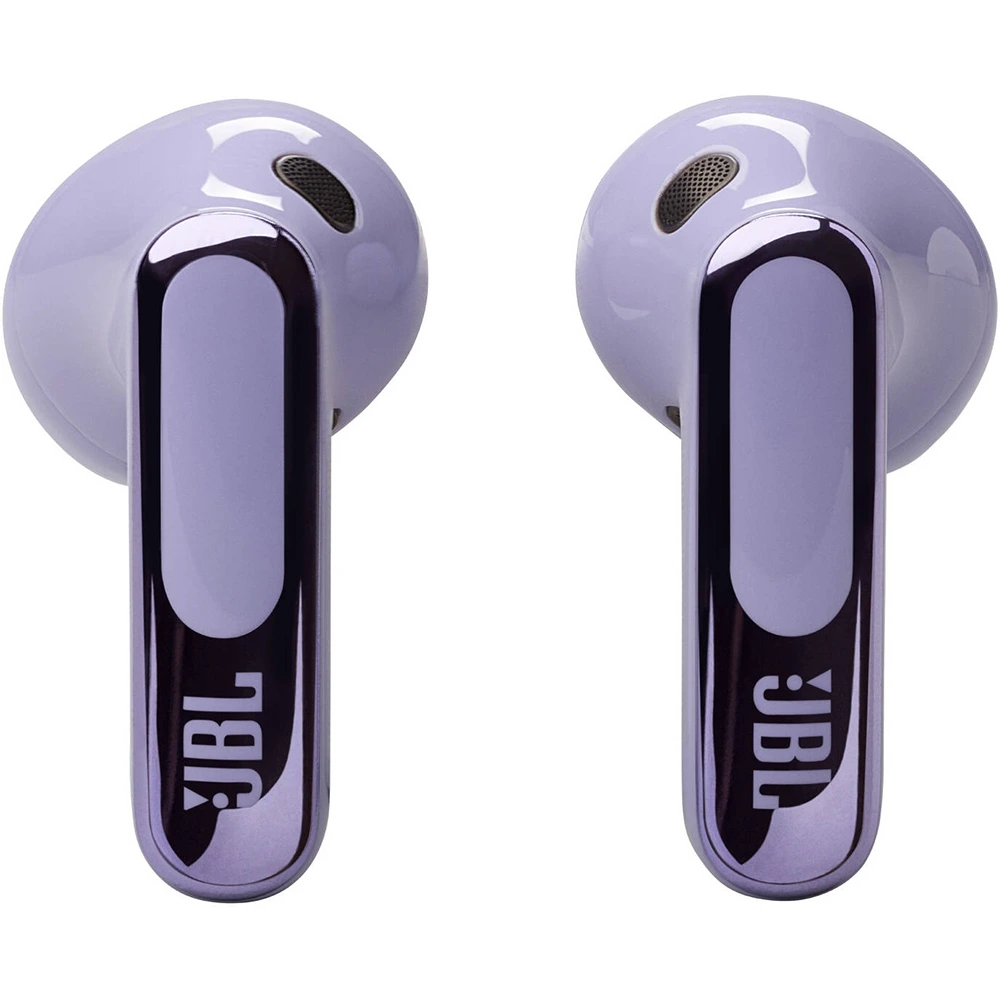 Jbl Live Flex 3 True Wireless Noise Cancelling Earbuds With Display - Purple-131771 Jbl Live Flex 3 True Wireless Noise Cancelling Earbuds With Display - Purple-131771