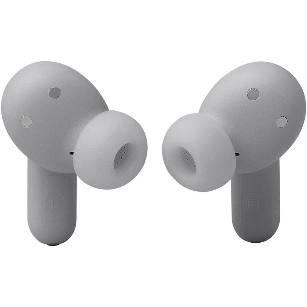Jbl Live Beam 3 Noise Cancelling True Wireless Earbuds With Display - Silver-131802 Jbl Live Beam 3 Noise Cancelling True Wireless Earbuds With Display - Silver-131802