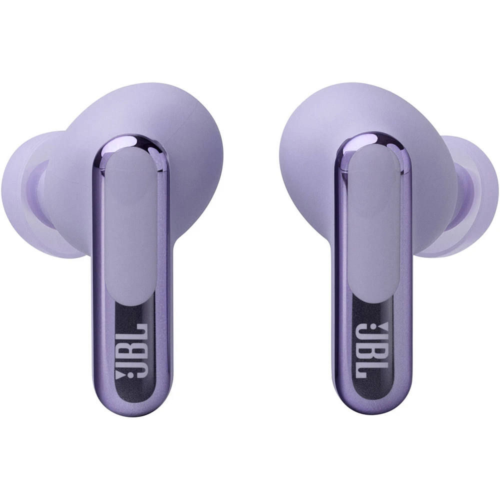 Jbl Live Beam 3 Noise Cancelling True Wireless Earbuds With Display - Purple-131825 Jbl Live Beam 3 Noise Cancelling True Wireless Earbuds With Display - Purple-131825