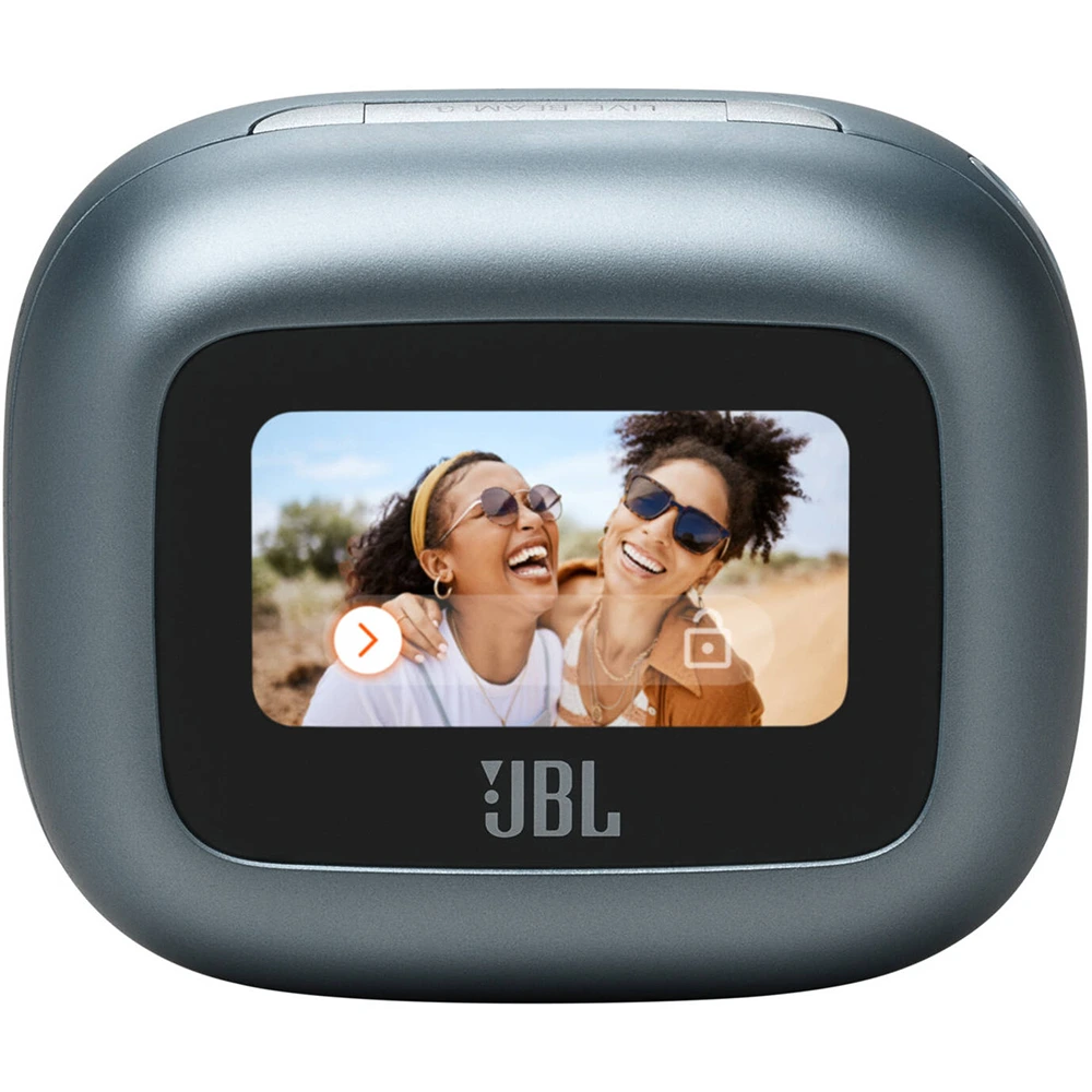 Jbl Live Beam 3 Noise Cancelling True Wireless Earbuds With Display - Blue-131810 Jbl Live Beam 3 Noise Cancelling True Wireless Earbuds With Display - Blue-131810
