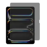 Levelo High Silicone Aluminum Glass Privacy Screen Protector For Ipad Pro 11" 2024 Series-0