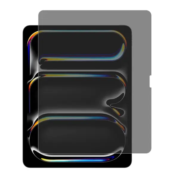 Levelo High Silicone Aluminum Glass Privacy Screen Protector For Ipad Pro 11" 2024 Series-0