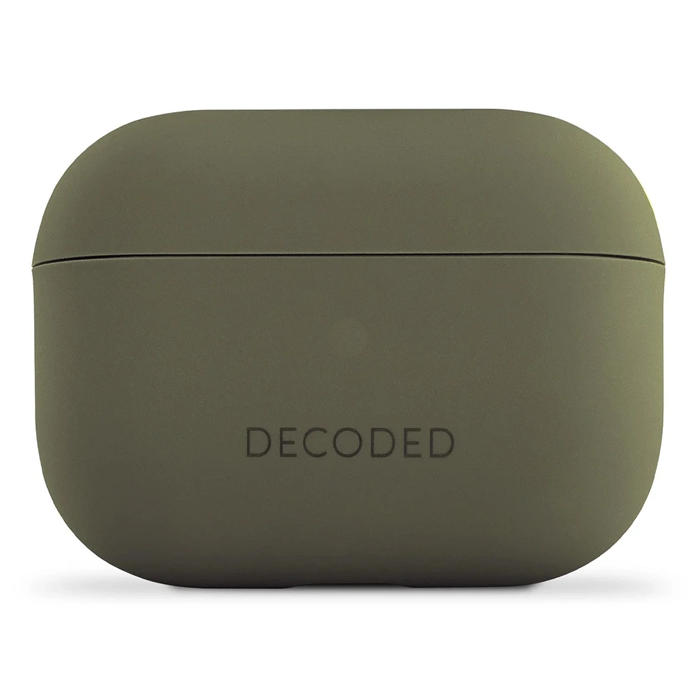 Decoded Silicone Aircase For Airpods Pro 1&2  - Olive-0 Decoded Silicone Aircase For Airpods Pro 1&2 - Olive-0