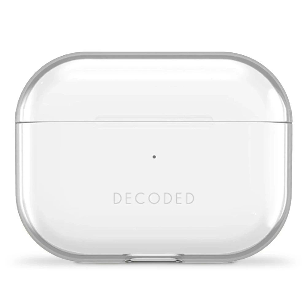 Decoded Silicone Aircase For Airpods Pro 1&2  - Transparent-0 Decoded Silicone Aircase For Airpods Pro 1&2 - Transparent-0