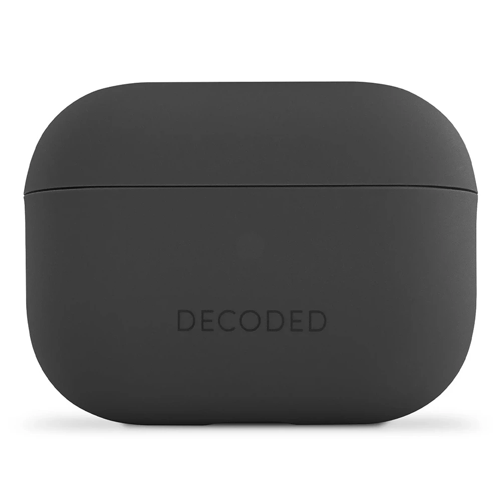 Decoded Silicone Aircase For Airpods Pro 1&2  - Charcol Black-0 Decoded Silicone Aircase For Airpods Pro 1&2 - Charcol Black-0