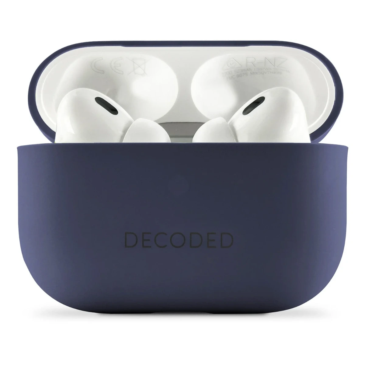 Decoded Silicone Aircase For Airpods Pro 1&2  - Navy Blue-132212 Decoded Silicone Aircase For Airpods Pro 1&2 - Navy Blue-132212