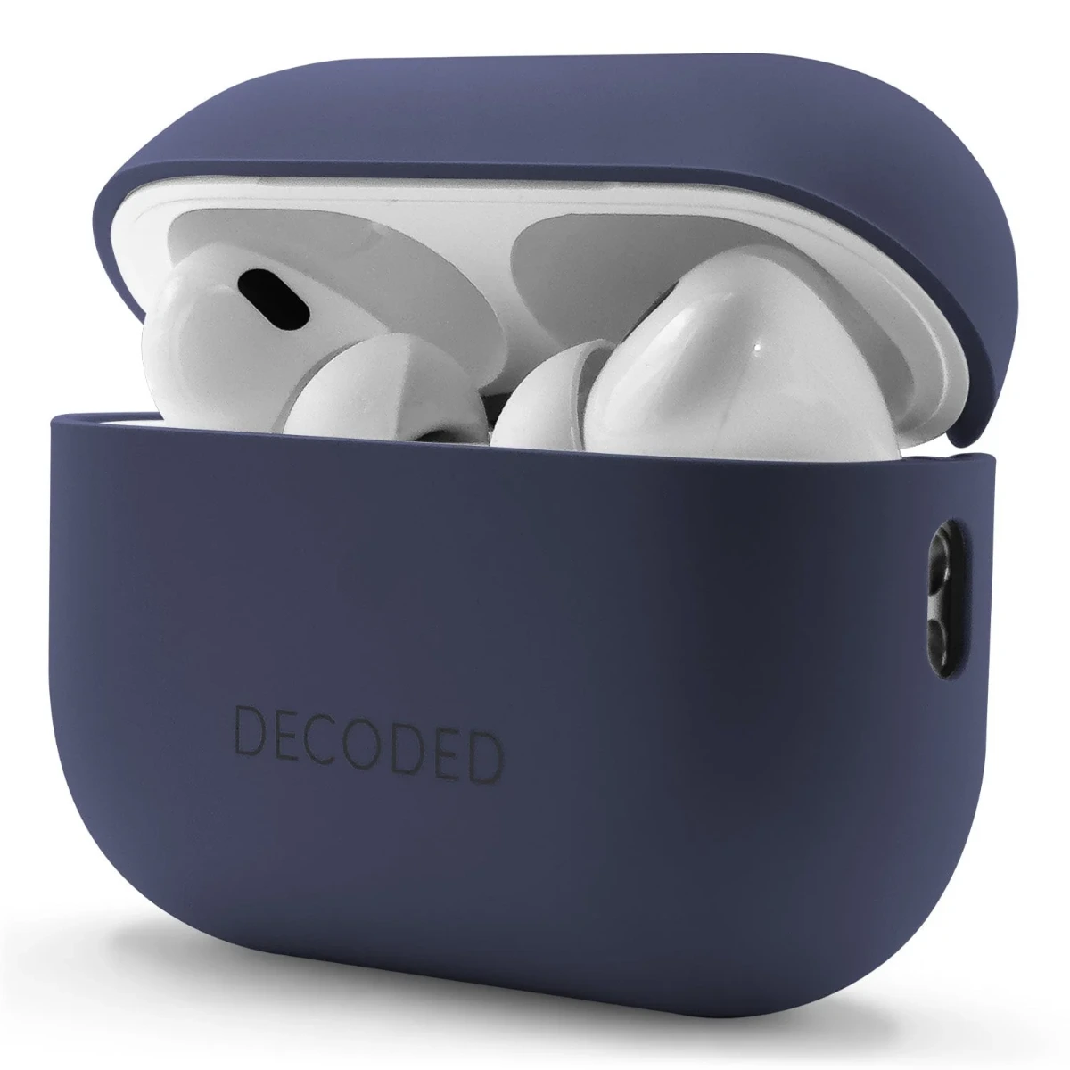 Decoded Silicone Aircase For Airpods Pro 1&2  - Navy Blue-132213 Decoded Silicone Aircase For Airpods Pro 1&2 - Navy Blue-132213
