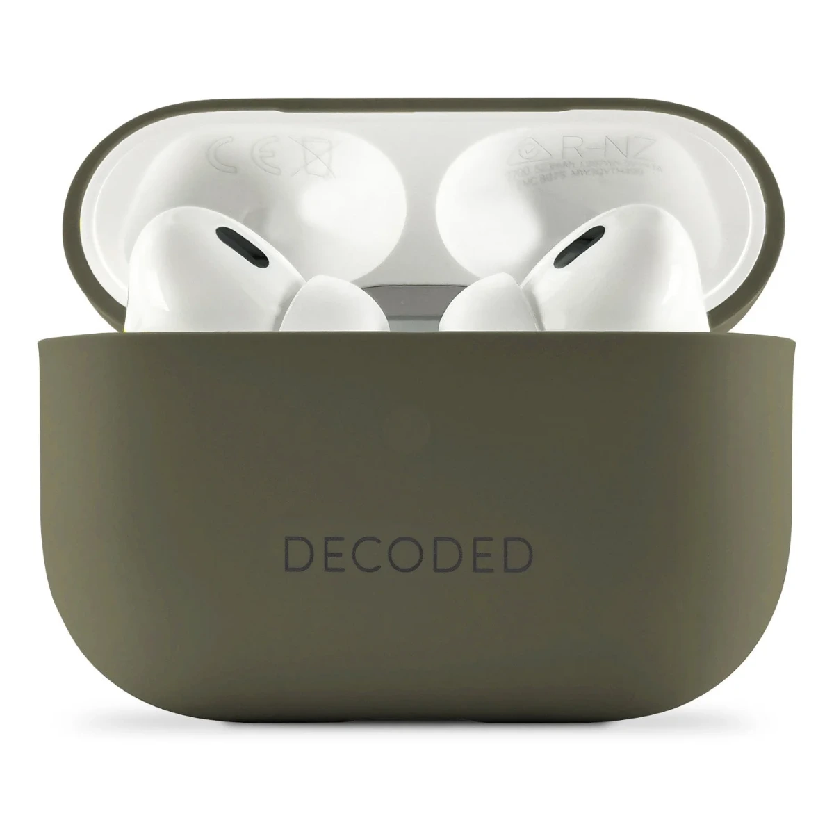 Decoded Silicone Aircase For Airpods Pro 1&2  - Olive-132199 Decoded Silicone Aircase For Airpods Pro 1&2 - Olive-132199