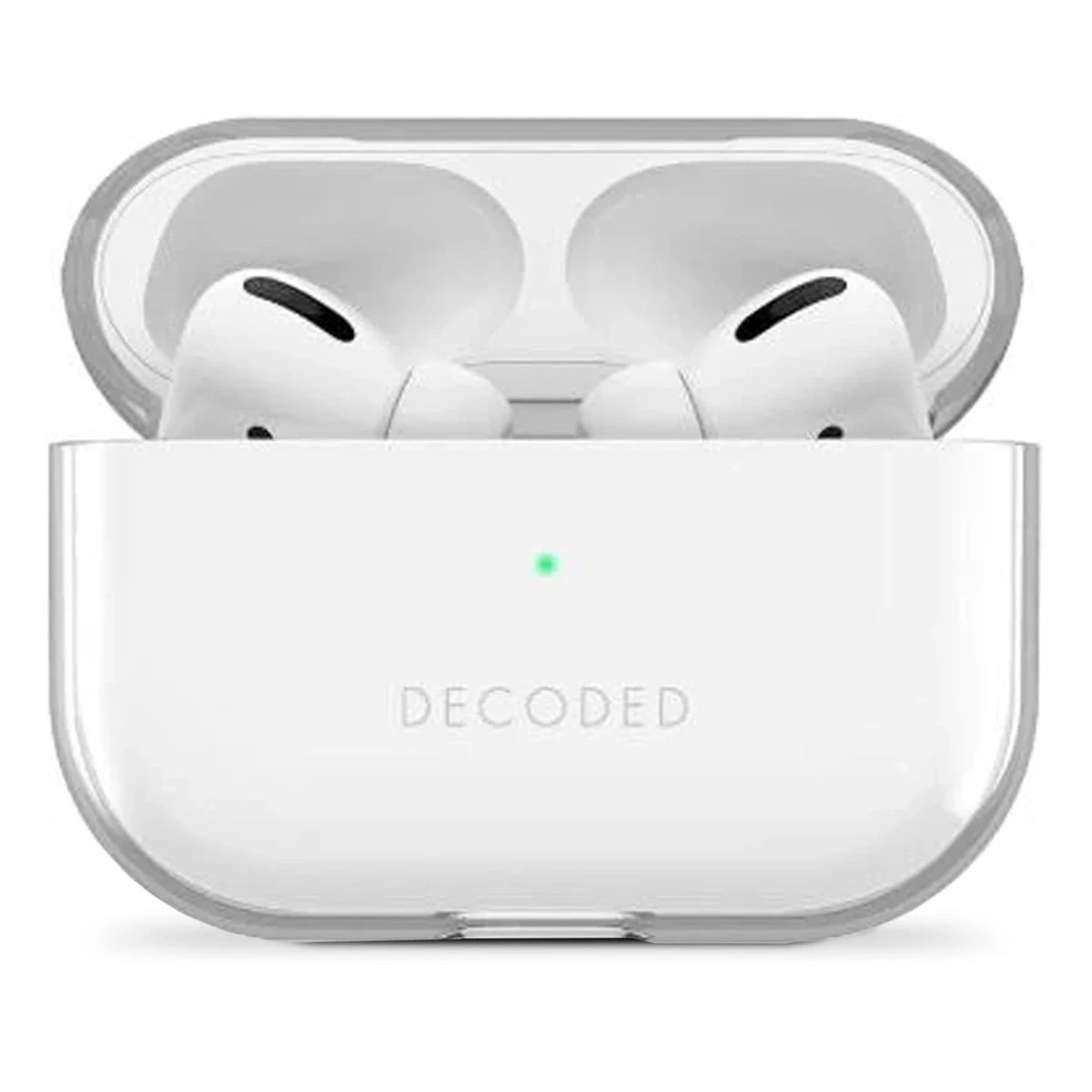 Decoded Silicone Aircase For Airpods Pro 1&2  - Transparent-132234 Decoded Silicone Aircase For Airpods Pro 1&2 - Transparent-132234
