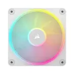 Corsair Icue Link Lx120 Rgb - 3x120mm Pwm Case Fan Starter Kit - White-130207