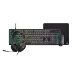 CORSAIR Bundle Offer - K55 CORE RGB Keyboard + HARPOON RGB Pro Mouse + MM100 Mouse Pad + HS35 V2 Headset-130074