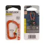 Nitelze Slide Lock Carabiner Aluminium - Orange-0